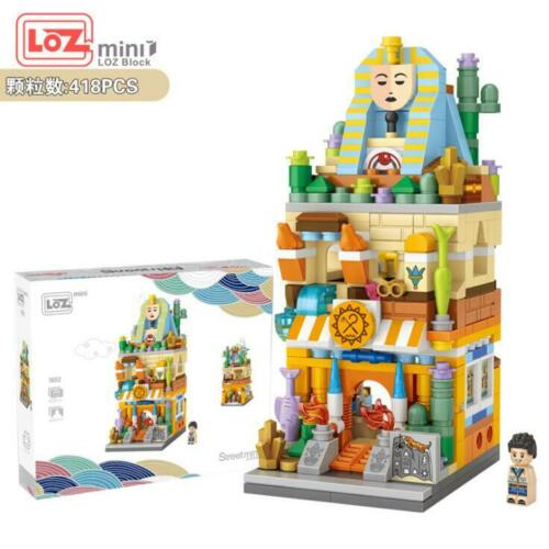 LOZ Mini Block Shopping Street Mini Nano Building Street Toy Shop - ARCHAEOLOGICAL HOUSE (1652)