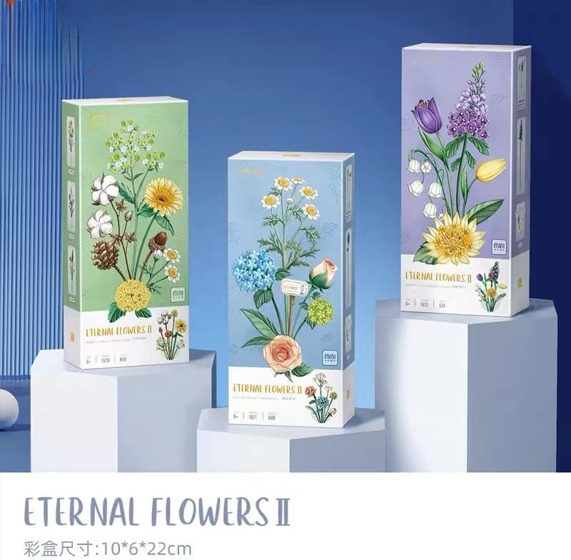 LOZ Mini Block Eternal Flowers II White Boquet (1670)