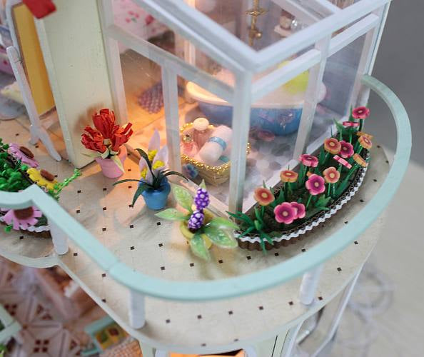 Assemble Doll House 'Be Enduring as the Universe' (13845) Wooden Miniature Dollhouse Anniversary Gifts