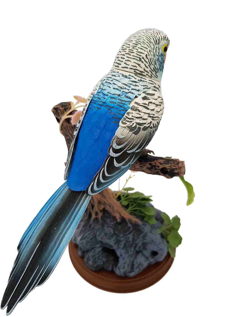 Eastern Rosella Sound Control Function Bird Little Bird Electronics Animated Singing Bird Electronic Voice-Activated Parrot Birds Pen Pencil Holder