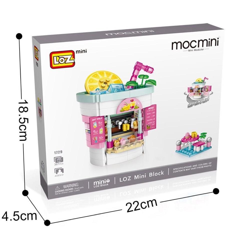 Amusement /Theme Park Drink Shop Mocmini Mini Building Blocks (#1729)