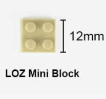 LOZ Mini Nano Diamond Building Block Shopping Street - JAPANESE SHOP (1631)