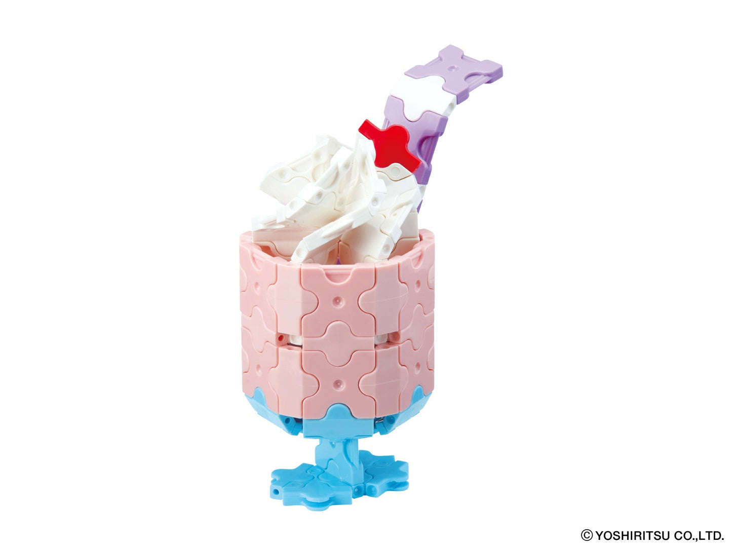 LaQ SWEET COLLECTION ICE CREAM WAGON - 14 MODELS, 365 PIECES