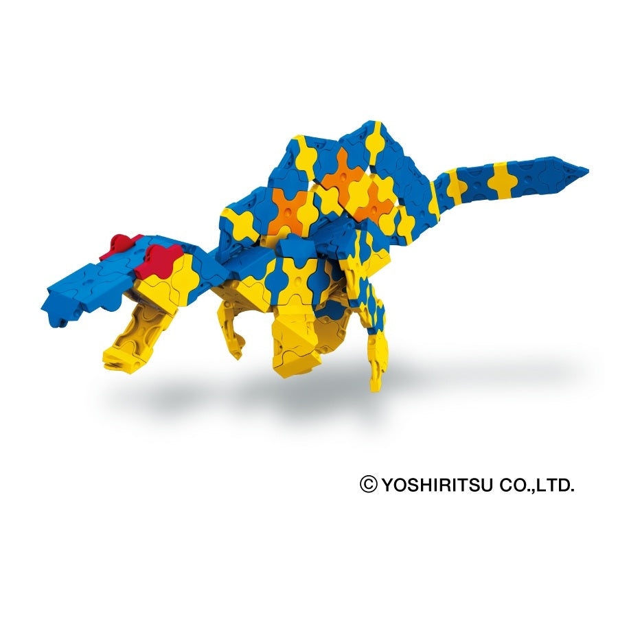 LaQ DINOSAUR WORLD SPINOSAURUS - 7 MODELS, 175 PIECES