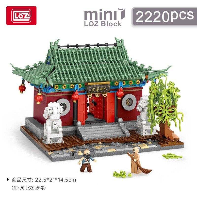 LOZ Architecture Series Ancient Street (1055) Mini Building Blocks Gifts