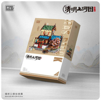 LOZ Architecture Series Ancient Street (1057) Mini Building Blocks Gifts