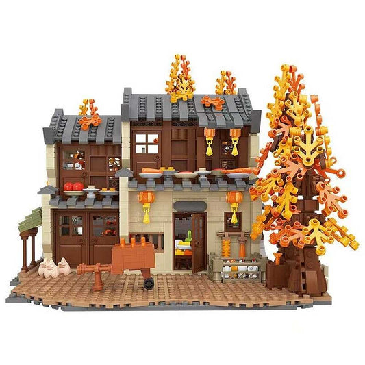 LOZ Architecture Series Autumn Sun (1071) Mini Building Blocks Gifts