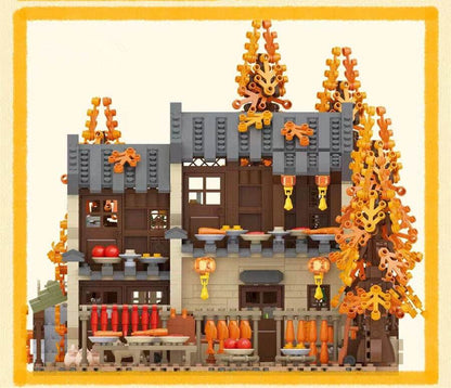 LOZ Architecture Series Autumn Sun (1071) Mini Building Blocks Gifts