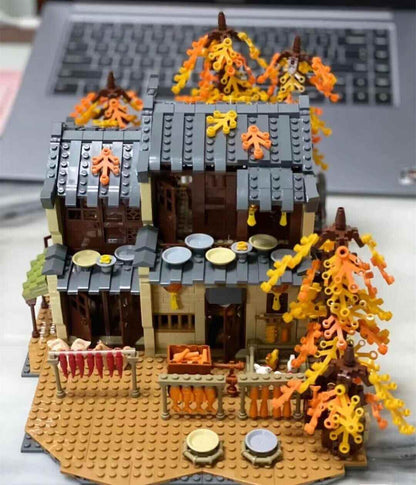 LOZ Architecture Series Autumn Sun (1071) Mini Building Blocks Gifts