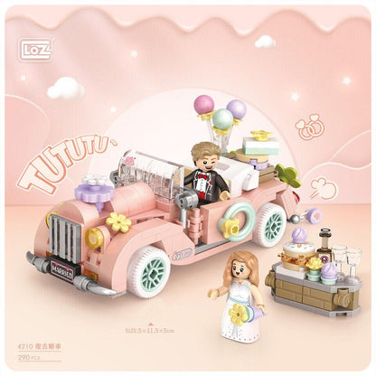 LOZ Car Seriers Vintage Wedding Car (4210) Building Block Toys for Children Birthday Presents