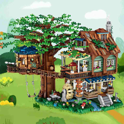 LOZ Mini Particle Building Diamond Blocks Tree House (1033)