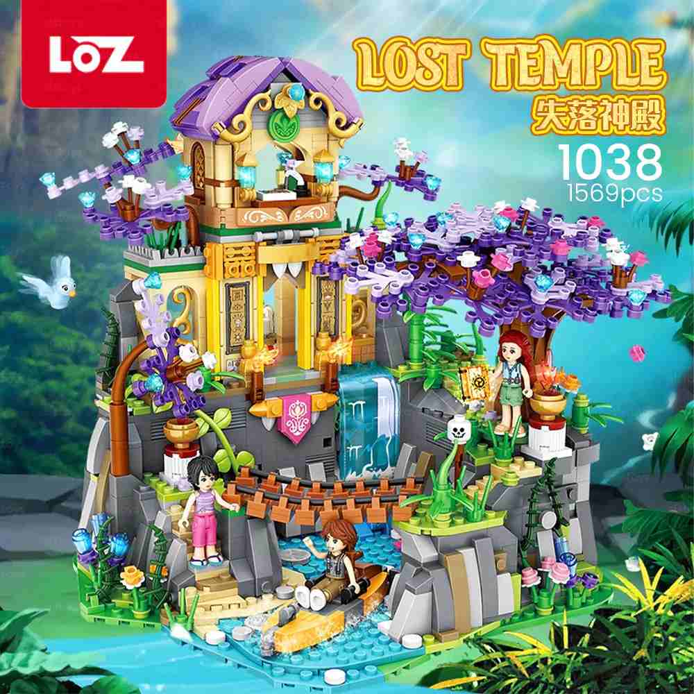 LOZ Mini Particle Building Blocks Lost Templee (1038) Block Toys Gifts