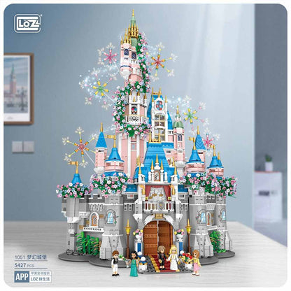 LOZ Mini Building Blocks Fairy Tale Dream Castle (1051) Block Toys Gifts