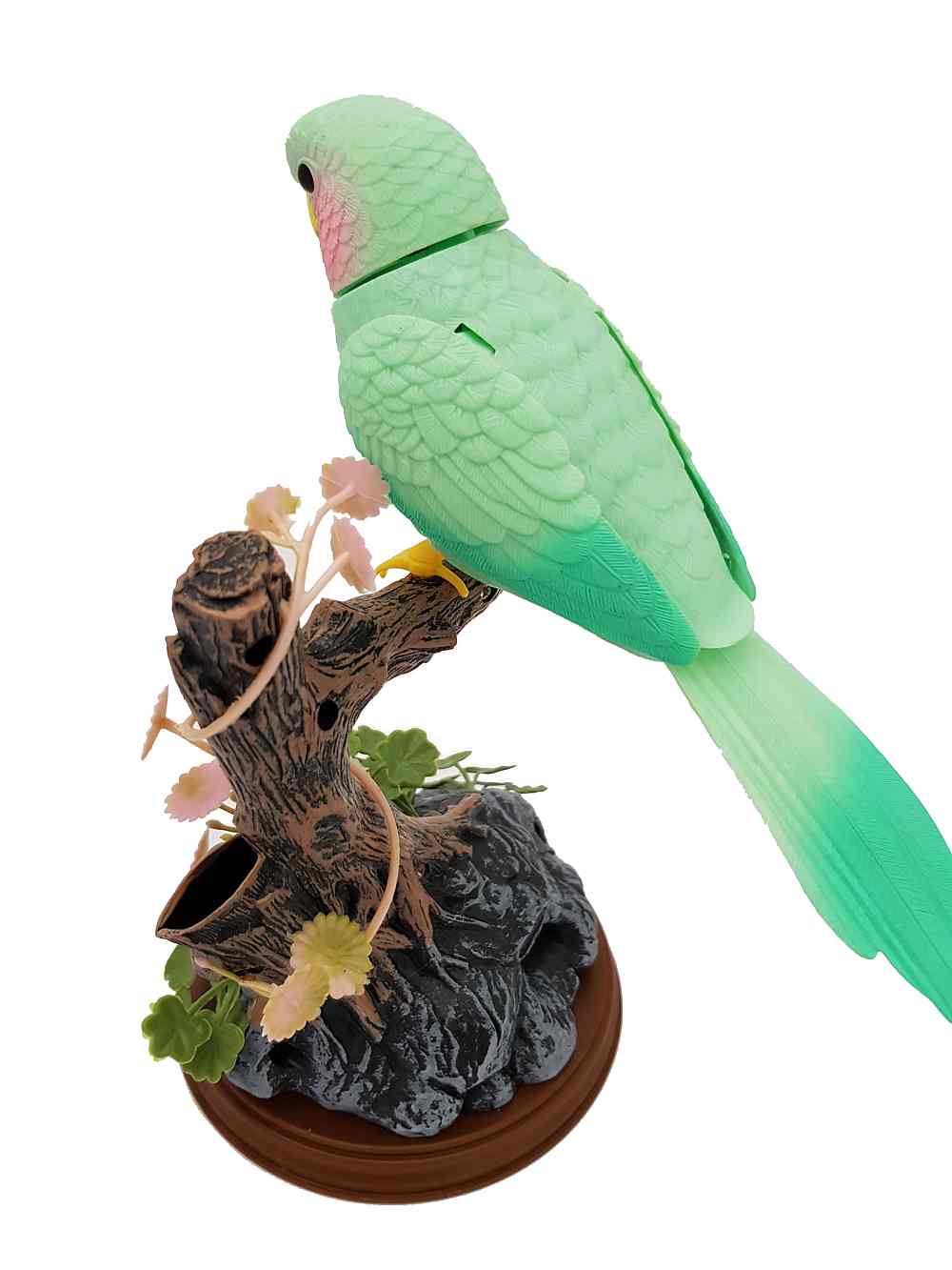 Electronic Talking Repeating Parrot Pink Parrot Pink Green Parrot Reco