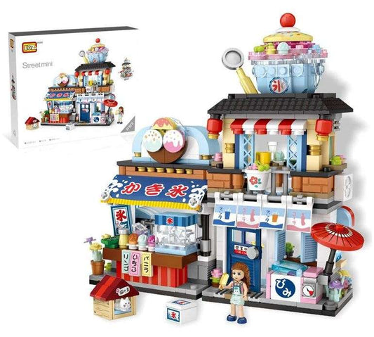 LOZ Mini Particle Building Blocks Japanese Shave Ice Shop (1219) Block Toys Gifts for Children