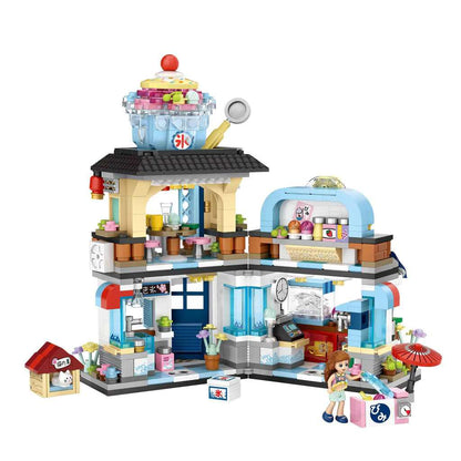 LOZ Mini Particle Building Blocks Japanese Shave Ice Shop (1219) Block Toys Gifts for Children