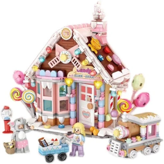 LOZ Mini Particle Building Blocks Candy House (1224) Block Toys Gifts