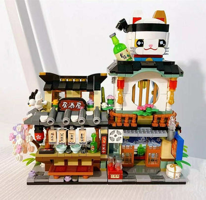 LOZ Mini Particle Building Blocks Creative Izakaya (1232) Block Toys Gifts for Children