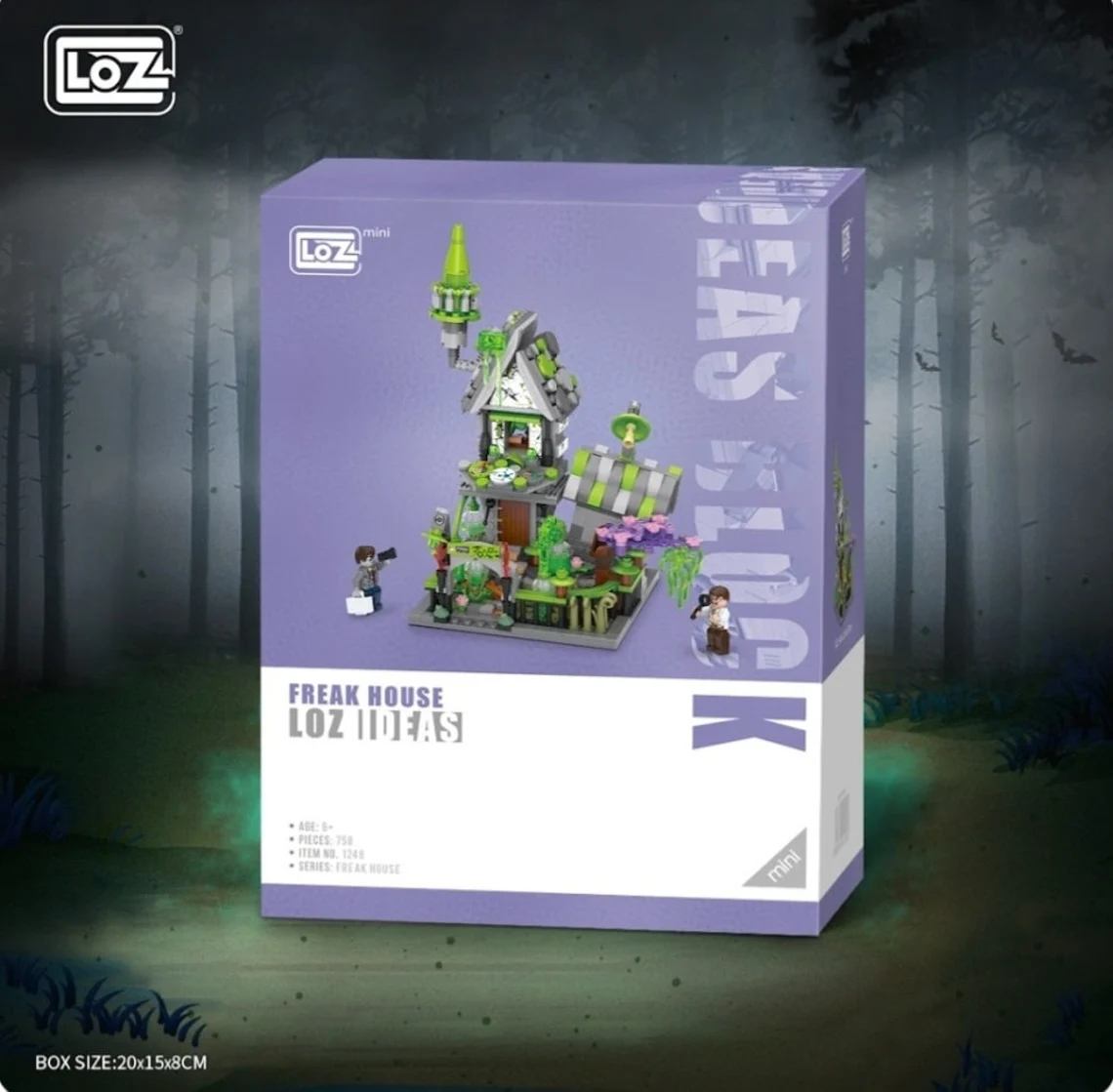 LOZ Mini Building Blocks Freak House (1248) Mini Block Toys Christmas Gifts