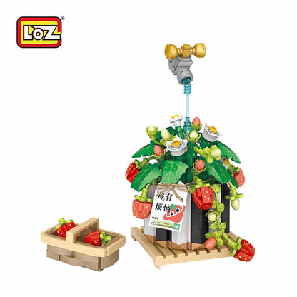 LOZ mini Blocks Kids Building Toys Flowers Potted Plants (1284) Interlocking Blocks Toys Gifts