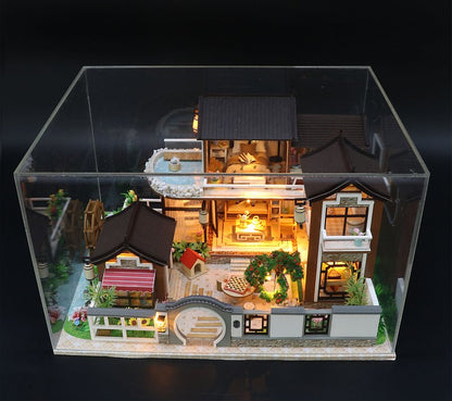 Dream back in Ancient Town (13848) Wooden Miniature Doll House Beautiful Gifts Birthday Presents Wedding Presents