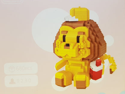 LOZ Mini Blocks Anime  Lion Diamond Blocks Bricks Educational Toy Hobbies (#9230)