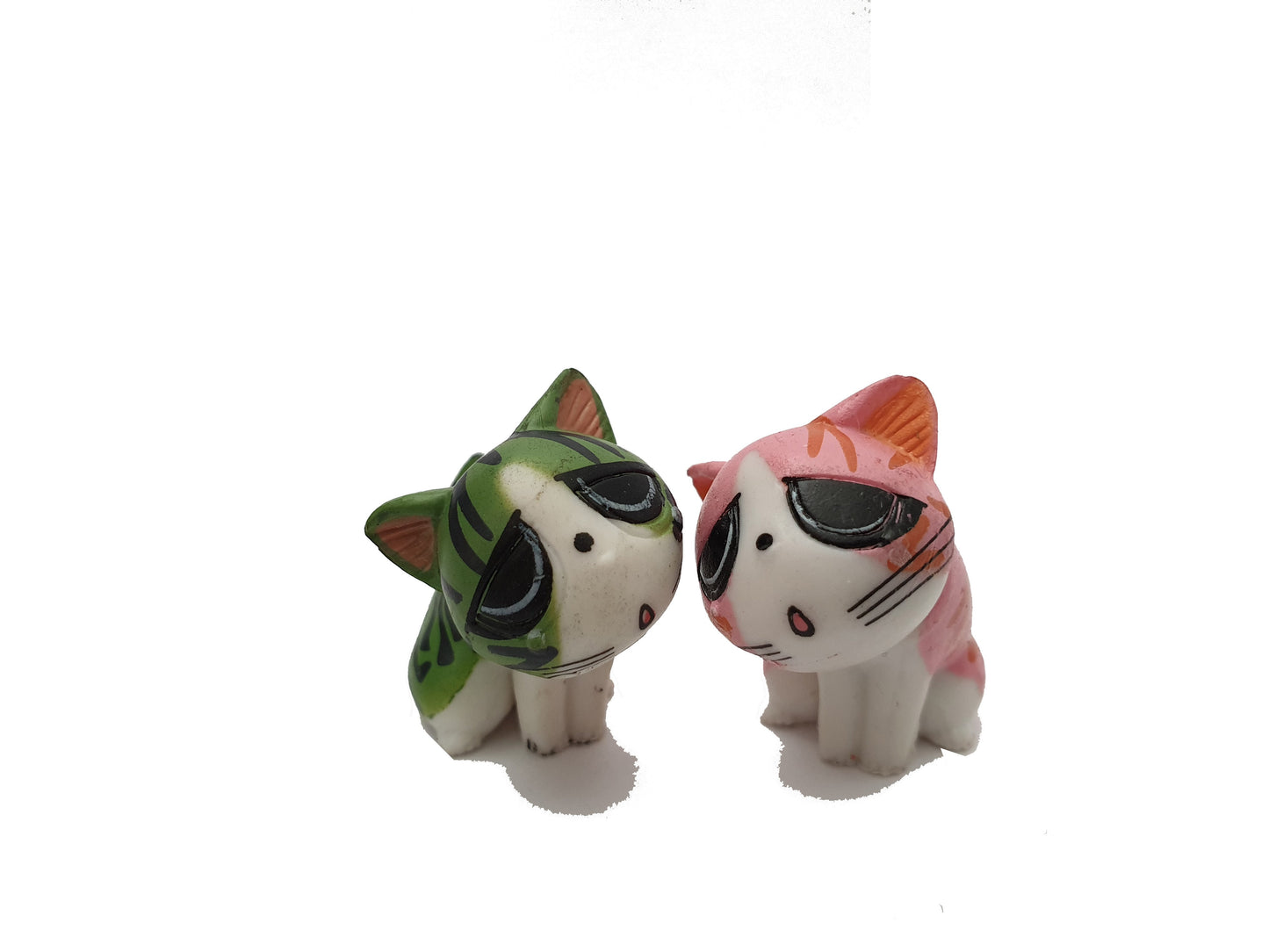 Miniature Pink Cats for Miniature Dollhouse