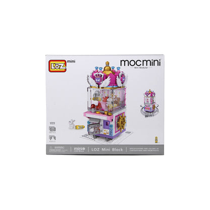 Amusement /Theme Park Clip Dolls Machine 3D Model DIY Mini Blocks Building Toy (#1721)
