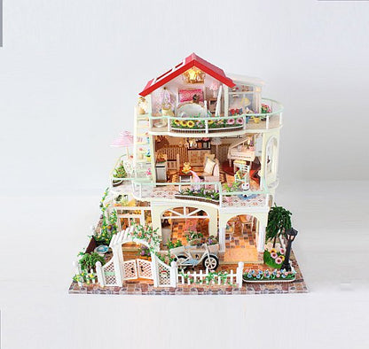 Assemble Doll House 'Be Enduring as the Universe' (13845) Wooden Miniature Dollhouse Anniversary Gifts