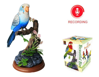 Recording Parrot Pen Pencil Holder Red Eastern Rosella Bird Lover Gifts