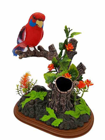 Lorikeet Sound Control Bird Simulation Bird Pen Holder Design Toy Gifts Birthday Present