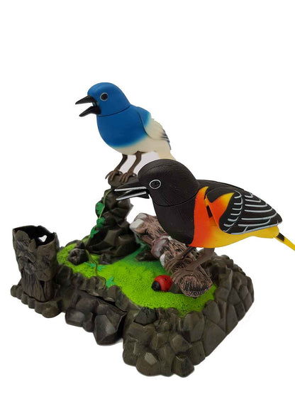 Sound Control Singing Music Toy Bird for Kids Children Electronic Pet Toy with Gift Box