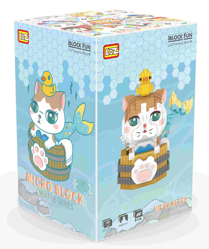 LOZ Hot Spring Mermaid (8116) Mini Diamond Blocks Bricks Educational Toy Hobbies (8116)