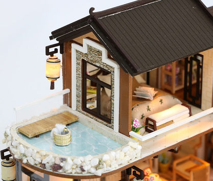 DIY Dollhouse Furniture Kits 'Dream back in Ancient Town‘ Wooden Miniature Doll House Beautiful Gifts Birthday Presents Wedding Presents