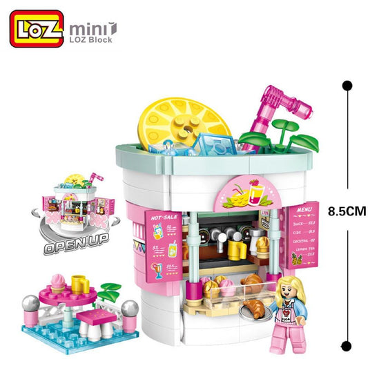 Amusement /Theme Park Drink Shop Mocmini Mini Building Blocks (#1729)