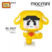 LOZ Diamond Blocks Cartoon Lucky (#9237) Action Figure Cartoon Colorful Animals Educational Bricks Toys for Children