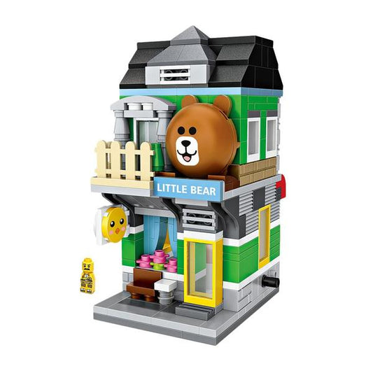 LOZ Mini Nano Diamond Building Block Shopping Street Building Block - LITTLE BEAR STORE (1630)