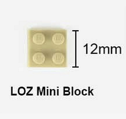 LOZ Modulex TF Series Forklift Kids Puzzle 3 in 1 Transformed Mini Block Brick Toy (1820)