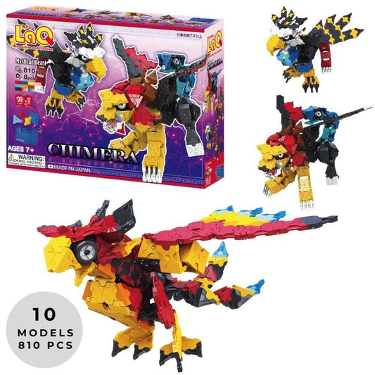 LaQ MYSTICAL BEAST CHIMERA - 10 MODELS, 810 PIECES