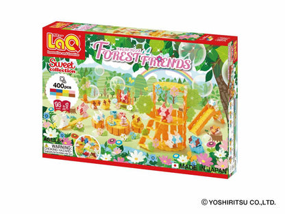 LaQ SWEET COLLECTION FOREST FRIENDS - 14 MODELS, 400 PIECES