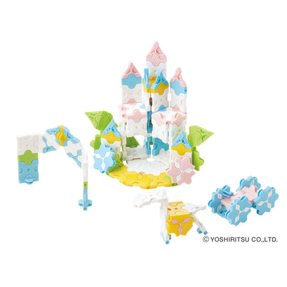LaQ SWEET COLLECTION PRINCESS GARDEN - 5 MODELS, 175 PIECES