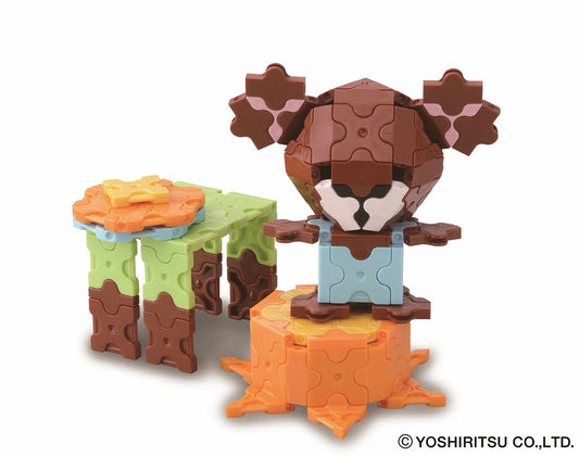 LaQ SWEET COLLECTION TEDDY - 5 MODELS, 175 PIECES